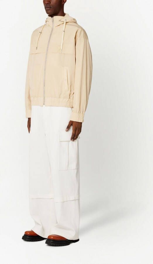 AMI Paris Jack met capuchon Beige