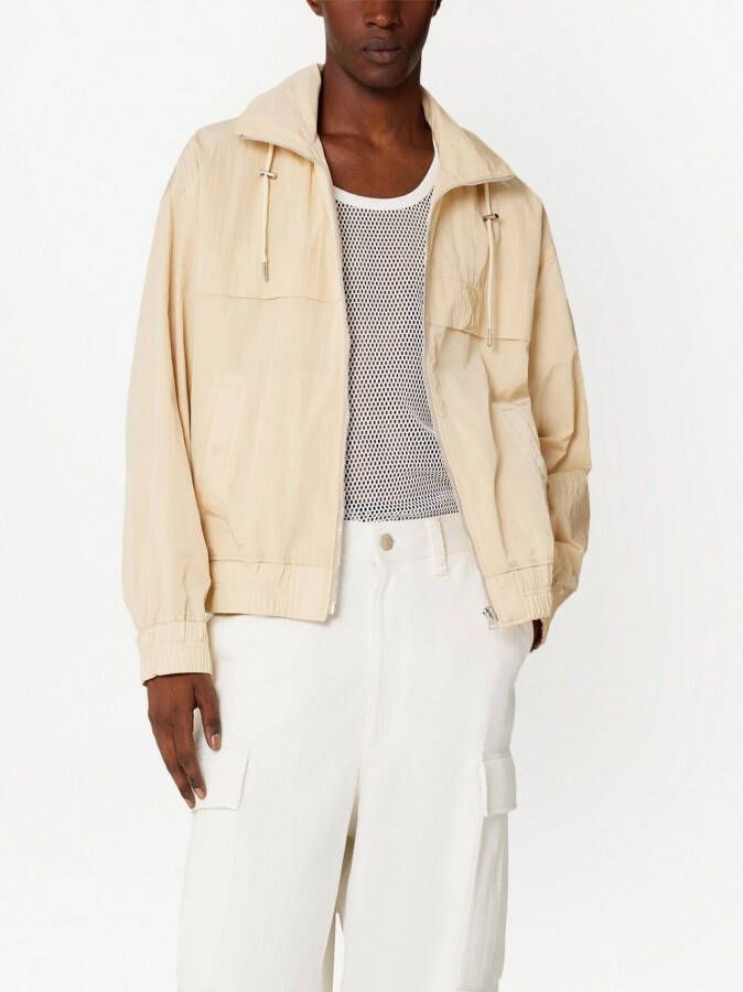 AMI Paris Jack met capuchon Beige