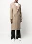 AMI Paris Jas met enkele rij knopen Beige - Thumbnail 3
