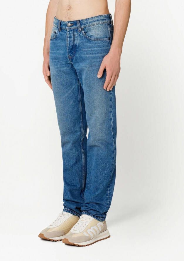 AMI Paris Jeans met toelopende pijpen Blauw