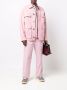 AMI Paris Jeans met wijde pijpen Roze - Thumbnail 2