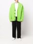 AMI Paris Kabelgebreid vest Groen - Thumbnail 2