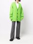 AMI Paris Kabelgebreid vest Groen - Thumbnail 3