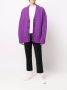 AMI Paris Kabelgebreid vest Paars - Thumbnail 2