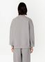 Ami Paris Geborduurde Crewneck Sweatshirt Gray - Thumbnail 3
