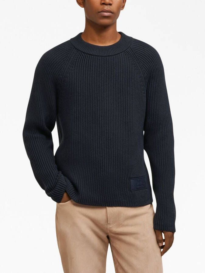 AMI Paris Oversized trui Blauw