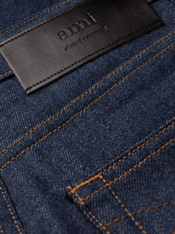 AMI Paris Bootcut jeans Blauw
