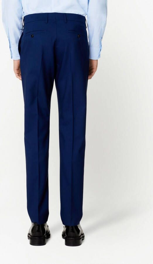 AMI Paris Mid waist broek Blauw