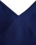 AMI Paris Midi-jurk met V-hals Blauw - Thumbnail 5