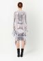AMI Paris Midi-jurk verfraaid met pailletten Zilver - Thumbnail 3
