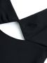 AMI Paris Mini-jurk met uitgesneden detail Zwart - Thumbnail 4