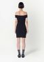 AMI Paris Off-shoulder mini-jurk Zwart - Thumbnail 4