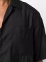 AMI Paris Overhemd met gespreide kraag Zwart - Thumbnail 5