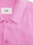 AMI Paris Overhemd met korte mouwen Roze - Thumbnail 5