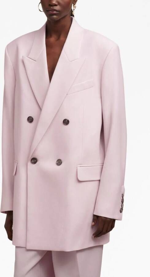 AMI Paris Oversized blazer Roze