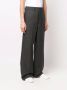 AMI Paris Pantalon met wijde pijpen Grijs - Thumbnail 4