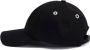 Ami Paris Zwarte Katoenen Pet met Rode Borduursels Black Unisex - Thumbnail 2