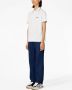 AMI Paris Poloshirt met geborduurd logo Wit - Thumbnail 2