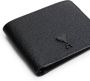 Ami Paris Zwarte Leren Portemonnee ADC Small Leather Goods Black - Thumbnail 3