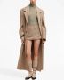 AMI Paris Geribbelde coltrui Beige - Thumbnail 2