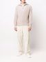 AMI Paris Ribgebreide sweater Beige - Thumbnail 2