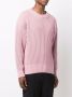 AMI Paris Ribgebreide trui Roze - Thumbnail 3