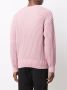 AMI Paris Ribgebreide trui Roze - Thumbnail 4