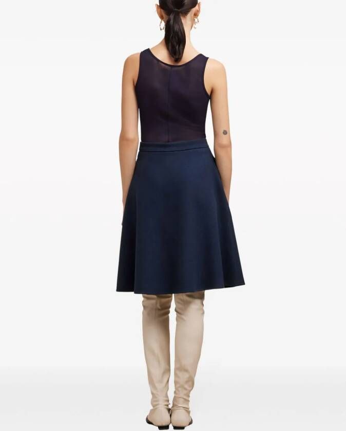 AMI Paris Rok van wolmix Blauw