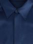 AMI Paris Satijnen blouse Blauw - Thumbnail 5