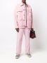 AMI Paris Shirtjack met zakdetail Roze - Thumbnail 2