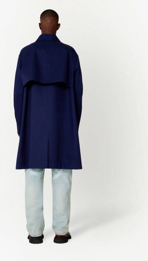 AMI Paris Shirtjas met drukknopen Blauw