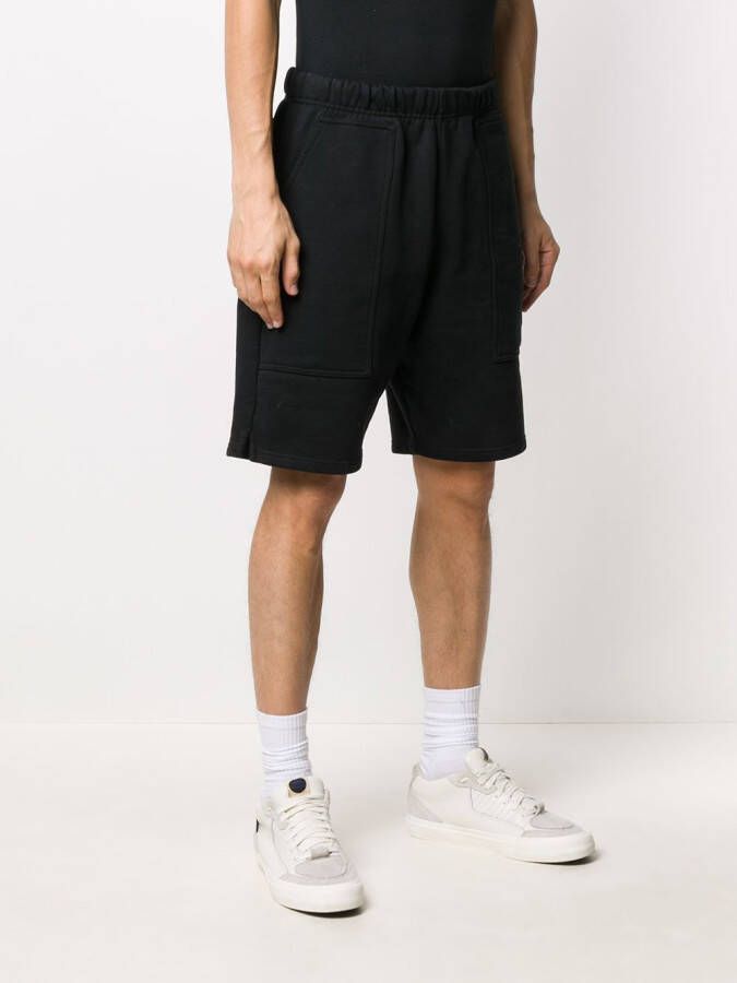 AMI Paris Shorts met steekzakken Zwart