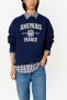 AMI Paris Sweater met geborduurd logo Blauw - Thumbnail 4