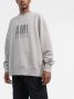 AMI Paris Sweater met geborduurd logo Grijs - Thumbnail 3