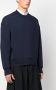 AMI Paris Sweater met logopatch Blauw - Thumbnail 4