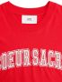 AMI Paris T-shirt met geborduurd logo Rood - Thumbnail 4