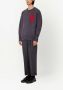 AMI Paris Ami de Coeur sweater Grijs - Thumbnail 2