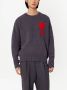 AMI Paris Ami de Coeur sweater Grijs - Thumbnail 3