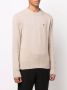AMI Paris Trui met logo Beige - Thumbnail 3