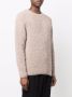 AMI Paris Trui met ronde hals Beige - Thumbnail 3