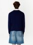 AMI Paris Vest met geborduurd logo Blauw - Thumbnail 4