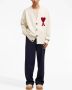 AMI Paris Wollen vest Wit - Thumbnail 2