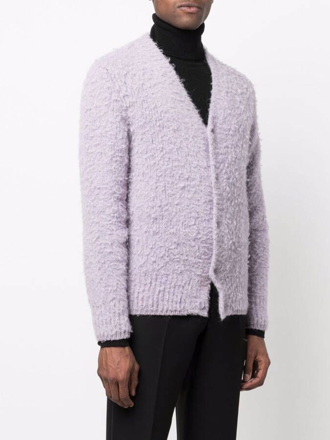 AMI Paris Vest met V-hals Paars