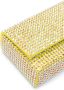 Amina Muaddi Paloma kleine clutch Geel - Thumbnail 4