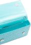 Amina Muaddi Superamini Paloma clutch met kristallen Blauw - Thumbnail 5