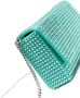 Amina Muaddi Paloma clutch verfraaid met kristallen Groen - Thumbnail 5