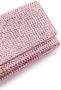 Amina Muaddi Superamini Paloma clutch met kristallen Roze - Thumbnail 4