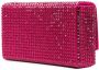 Amina Muaddi Paloma clutch verfraaid met kristallen Roze - Thumbnail 3
