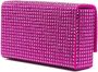 Amina Muaddi Paloma Supera kleine clutch Roze - Thumbnail 3
