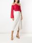 Amir Slama Asymmetrische bodysuit Rood - Thumbnail 2